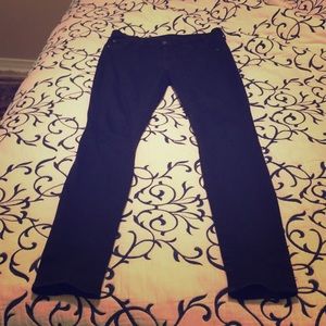Skinny black jeans size 29